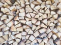 Firewood background Royalty Free Stock Photo