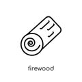 Firewood icon from Camping collection.