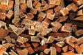 Firewood natural texture Royalty Free Stock Photo