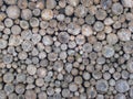 Firewood natural texture Royalty Free Stock Photo