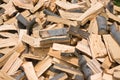 Firewood pile Royalty Free Stock Photo