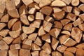 Firewood pile Royalty Free Stock Photo