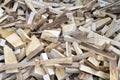 Firewood pile