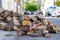 Firewood on street 1