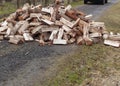 Firewood on the street