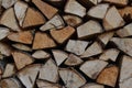 Firewood texture. Natural resources. Trees.