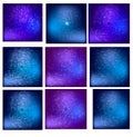 Firework bursting sparkle background set. Symbol festive, carnival, anniversary Royalty Free Stock Photo