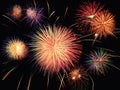 Firework celebratiom Royalty Free Stock Photo