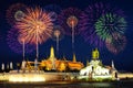 Firework Celebration at the grand palace.