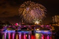 Firework display at Glasgow Green