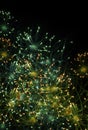 Firework explosion in the night sky Royalty Free Stock Photo