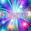 Firework, Holiday Background Royalty Free Stock Photo