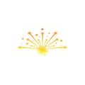 Firework illustration Royalty Free Stock Photo