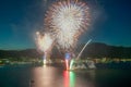 Firework Lanuch Royalty Free Stock Photo