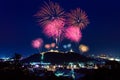 Fireworks Festival at Phetchaburi, Thailand