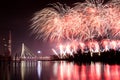 Firework in Riga