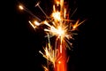 Firework sparkler Royalty Free Stock Photo