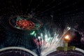 Fireworks on Arirang Mass Games in North Korea