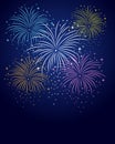 Fireworks Background