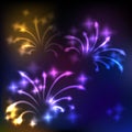 Fireworks background