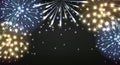 Fireworks background