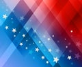 Fireworks background for 4th of July Royalty Free Stock Photo