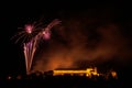 Fireworks in Brno - Ignis Brunensis Royalty Free Stock Photo