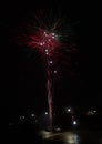 Fireworks in Brondby Royalty Free Stock Photo