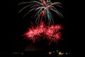 Fireworks Burst Royalty Free Stock Photo