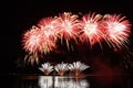 Fireworks bursting Royalty Free Stock Photo