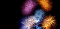 Fireworks colorful