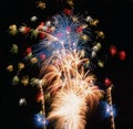Fireworks colour Royalty Free Stock Photo