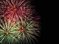 Fireworks with copyspace