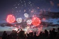 Fireworks Display Royalty Free Stock Photo