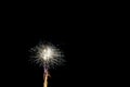 Fireworks display night - London, UK Royalty Free Stock Photo