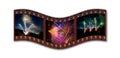 Fireworks filmstrip