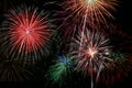 Fireworks Finale Royalty Free Stock Photo