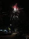 Fireworks on first day Aidilfitri festive