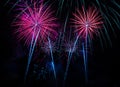 Fireworks Four Royalty Free Stock Photo