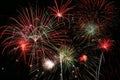 Fireworks Grand Finale Royalty Free Stock Photo