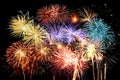 Fireworks Grand Finale Royalty Free Stock Photo