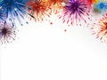 Fireworks graphics Royalty Free Stock Photo