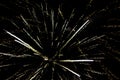 Fireworks on Guy Fawkes night in New Zealand Royalty Free Stock Photo