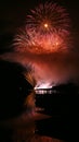 Fireworks Ignis Brunensis Royalty Free Stock Photo