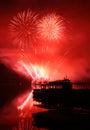 Fireworks Ignis Brunensis Royalty Free Stock Photo