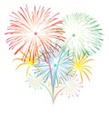 Fireworks vector