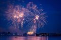 Fireworks independence day Royalty Free Stock Photo