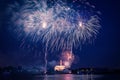 Fireworks independence day Royalty Free Stock Photo