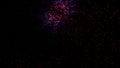 fireworks light abstract color particle 4k