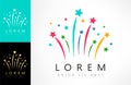 Fireworks logo vector